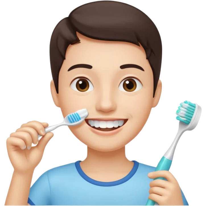 The Habit of Cleaning Teeth emoji
