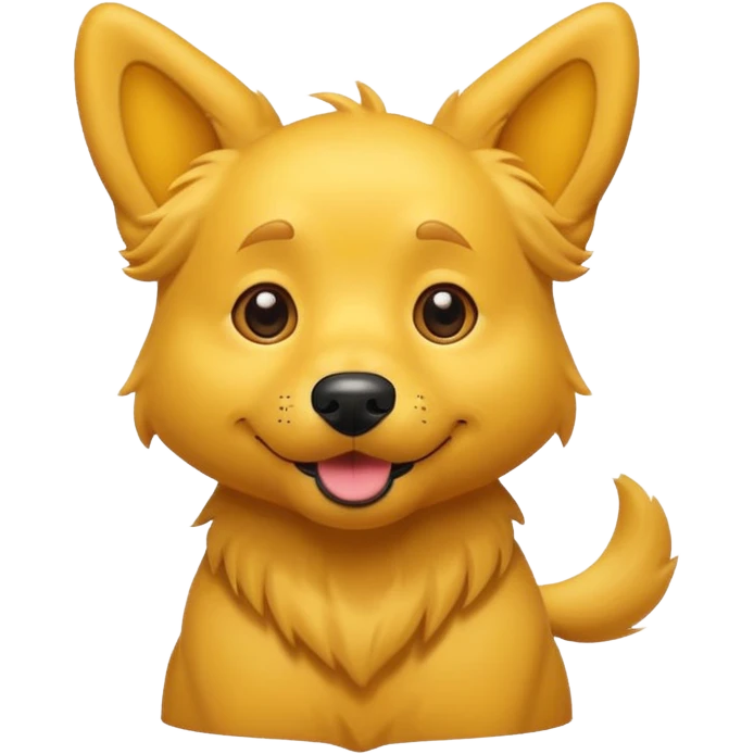 سگ زرد  emoji