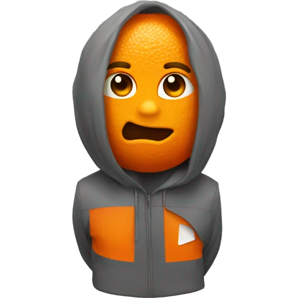 3D Orange  emoji