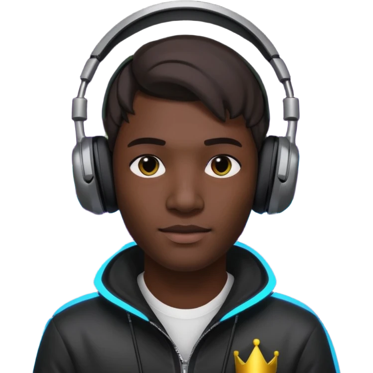 یه پروف گیمینگ بساز با اسم کینگ emoji