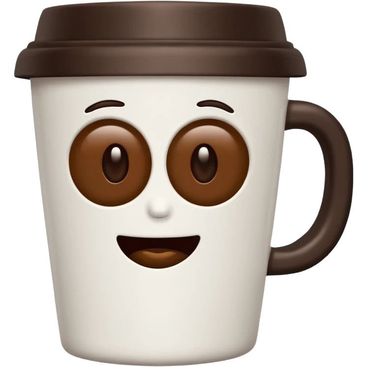 A coffee cup emoji