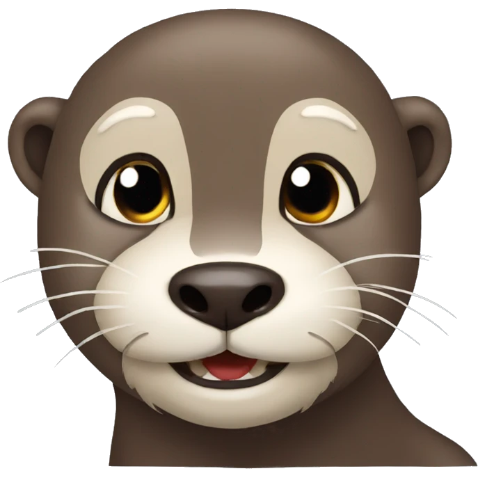 otter crazy emoji