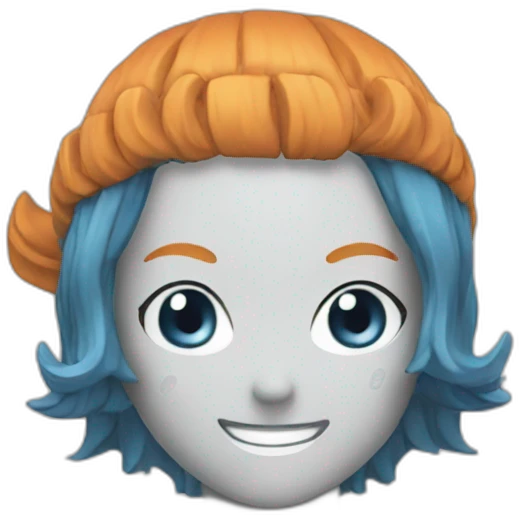 nami one piece head emoji