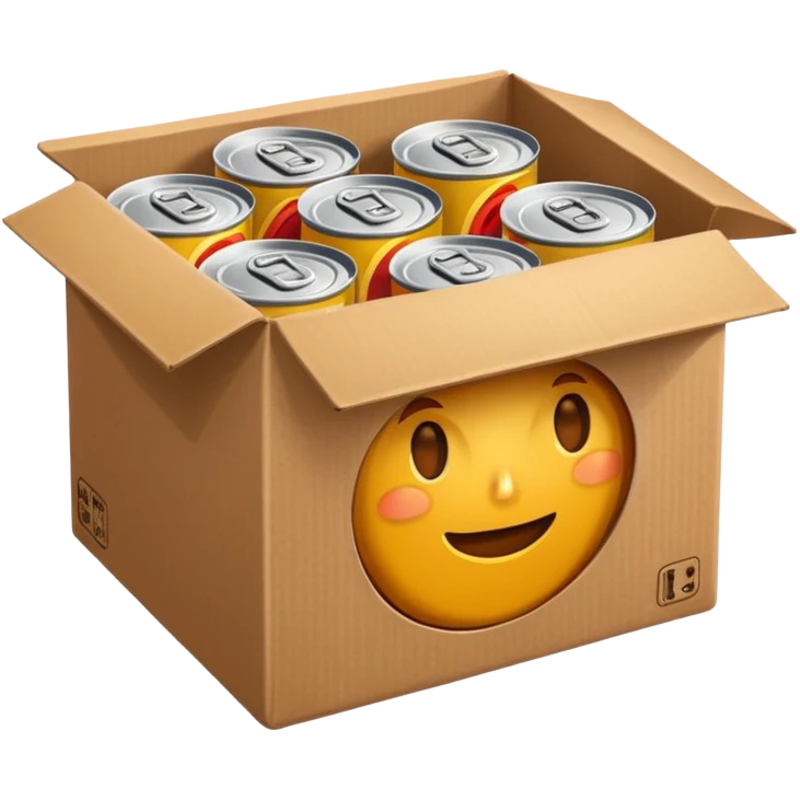 canned food in a box emoji