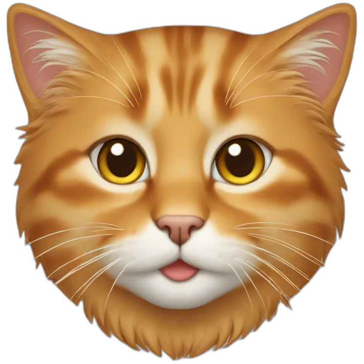 siberian ginger cat emoji