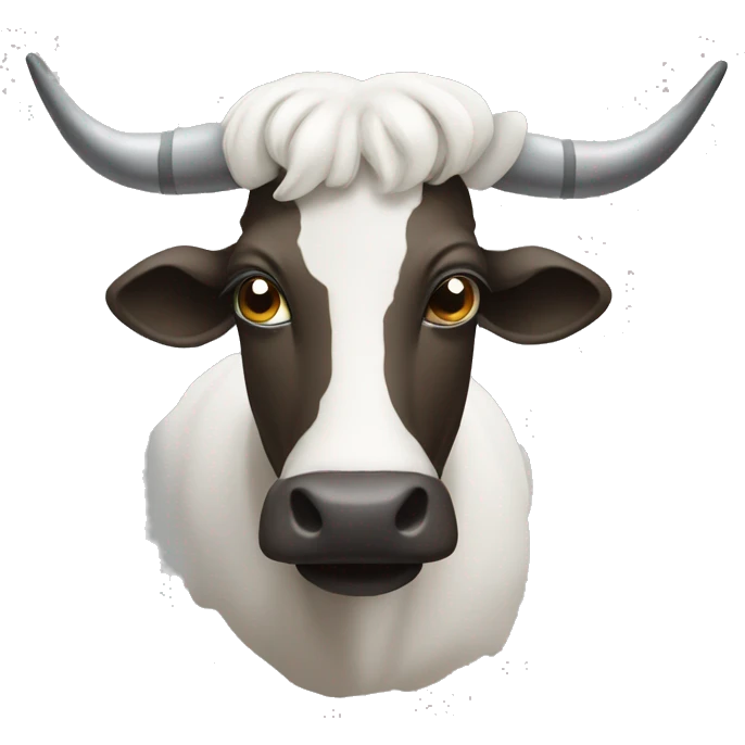 Vaca enferma  emoji