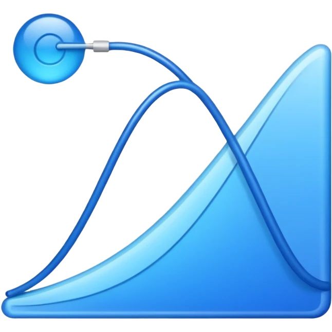A dose response curve emoji