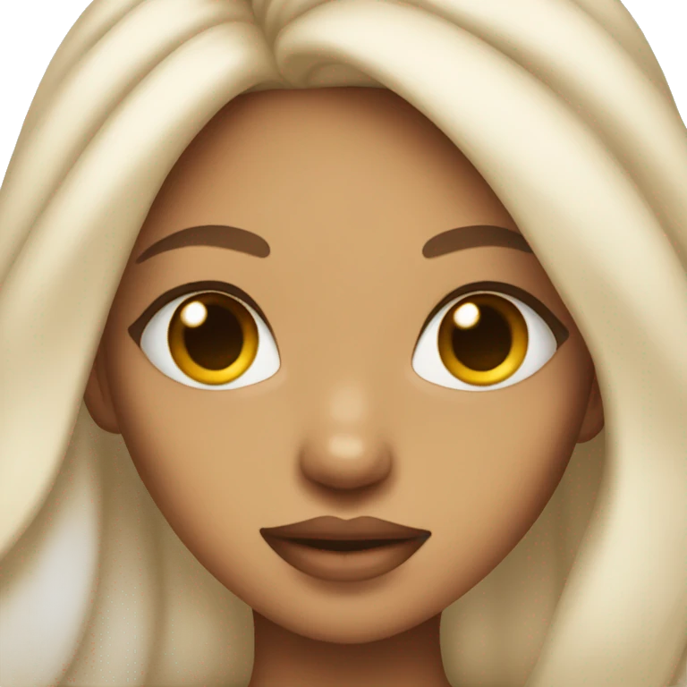 Doja cat with long hair emoji