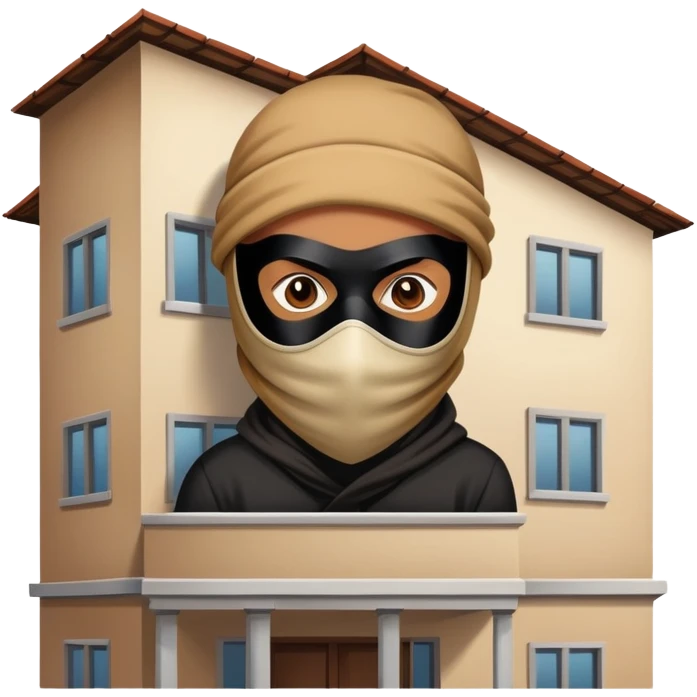 A car on the second floor hiding shy and state second floor bandit emoji