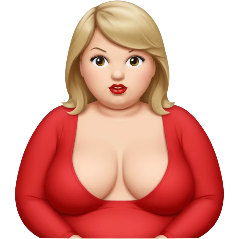 Taylor swift obesity  bigger bigger bigest take up the full screen  dying emoji