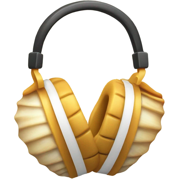 seashell headphones emoji