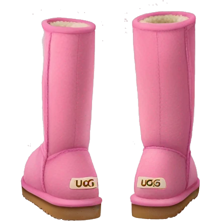 Pink ugg boots emoji