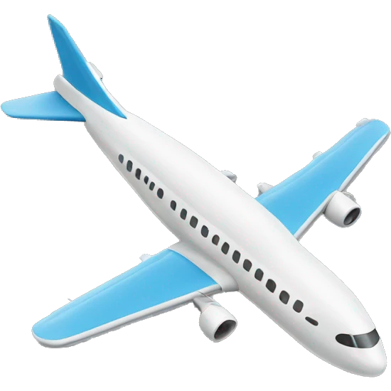 airplane-flying emoji