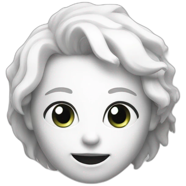 chat blanc emoji