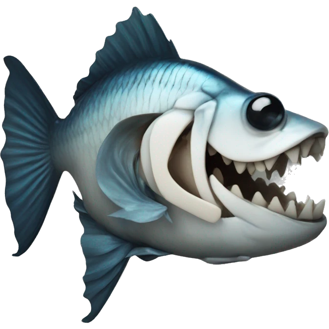 aphex twin logo made from fish emoji