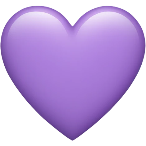 Light Purple Heart emoji