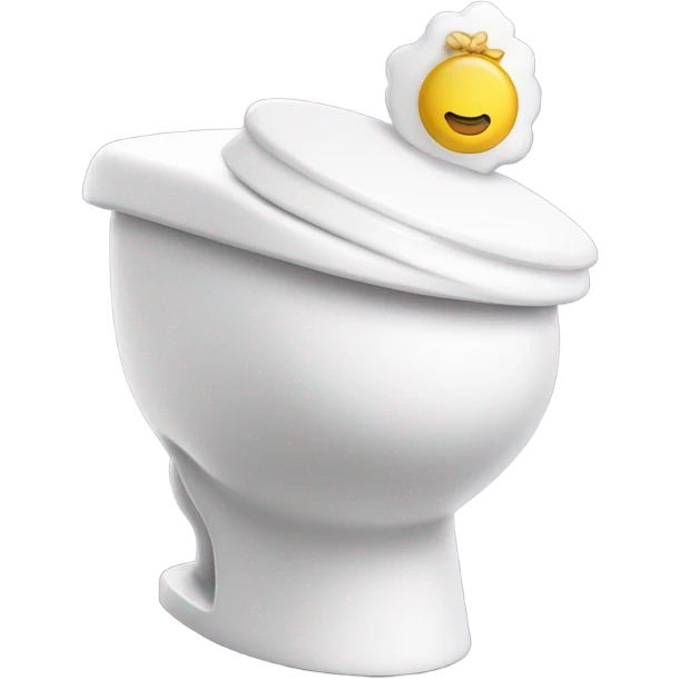Make grandma  toilet hat emoji