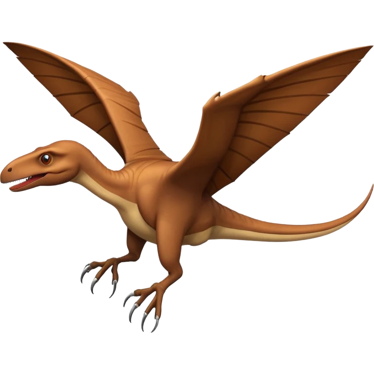 Flier dinosaur  emoji