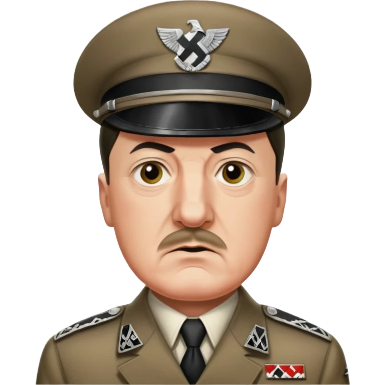 Adolph Hitler nazi emoji