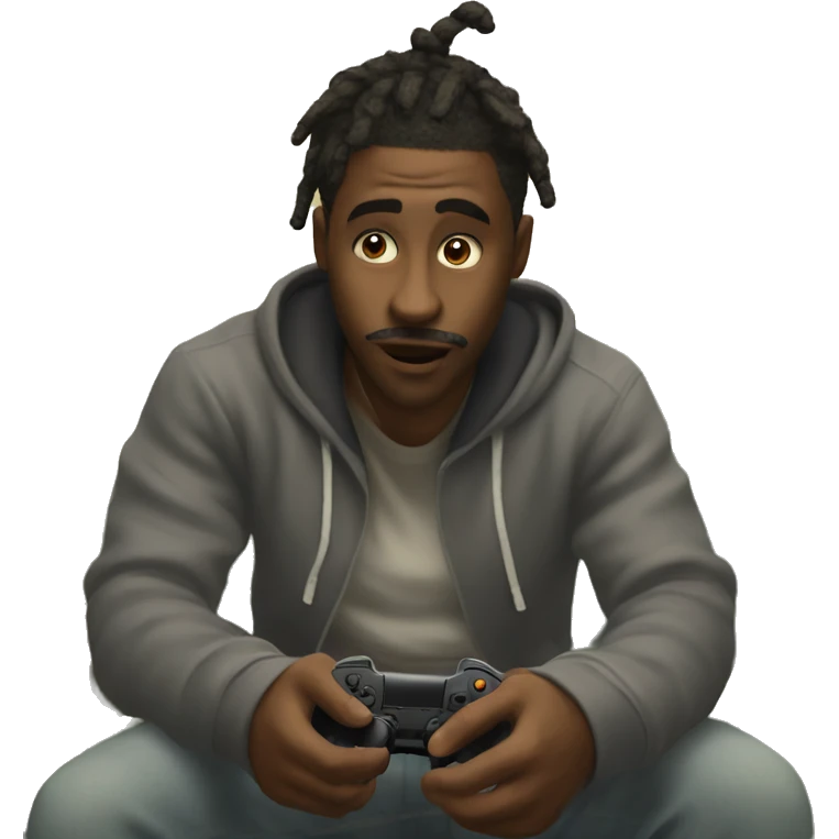 Playing video games while high emoji