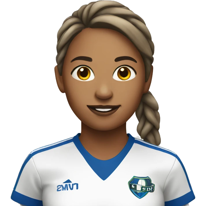 Female soccer player emoji