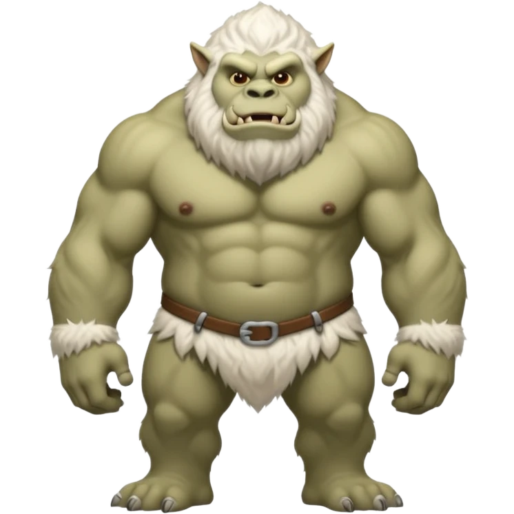 yeti the ogre emoji