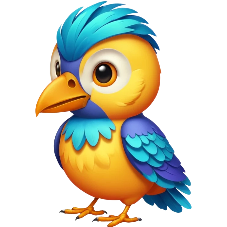 cool bird emoji