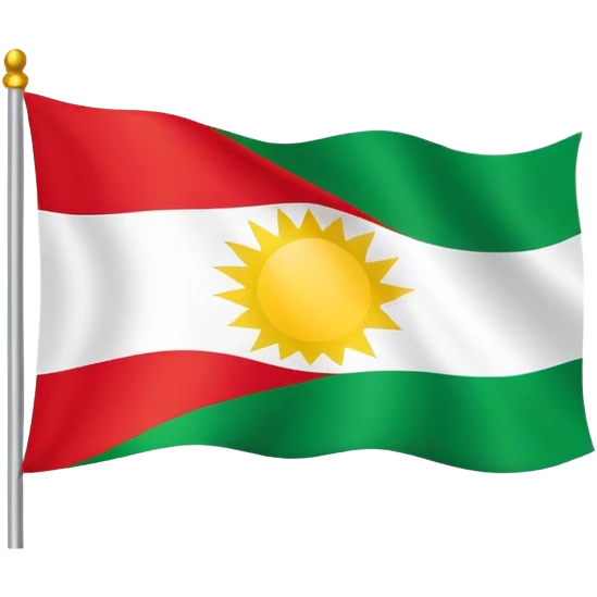 Kurdistan flag  emoji