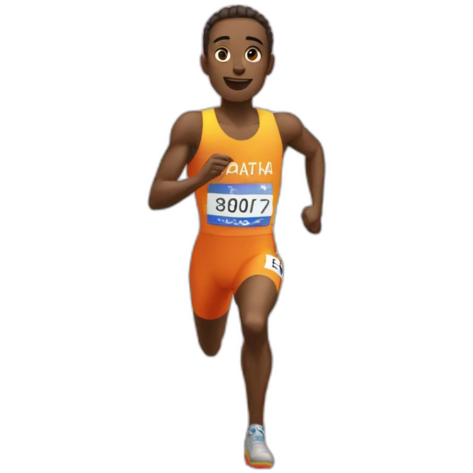 Piste athlétisme emoji
