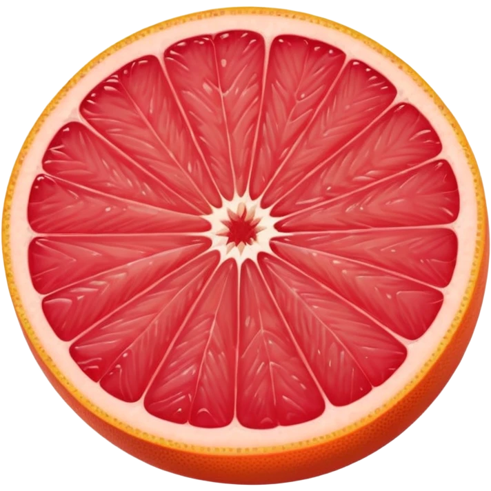 grapefuit with a slice emoji