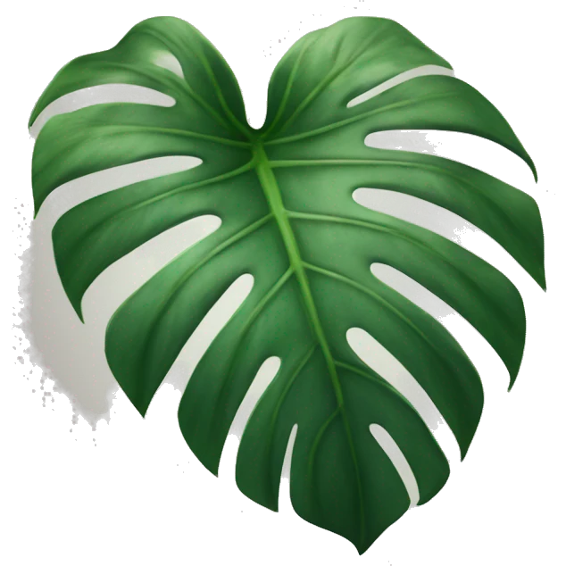 Monstera plant  emoji