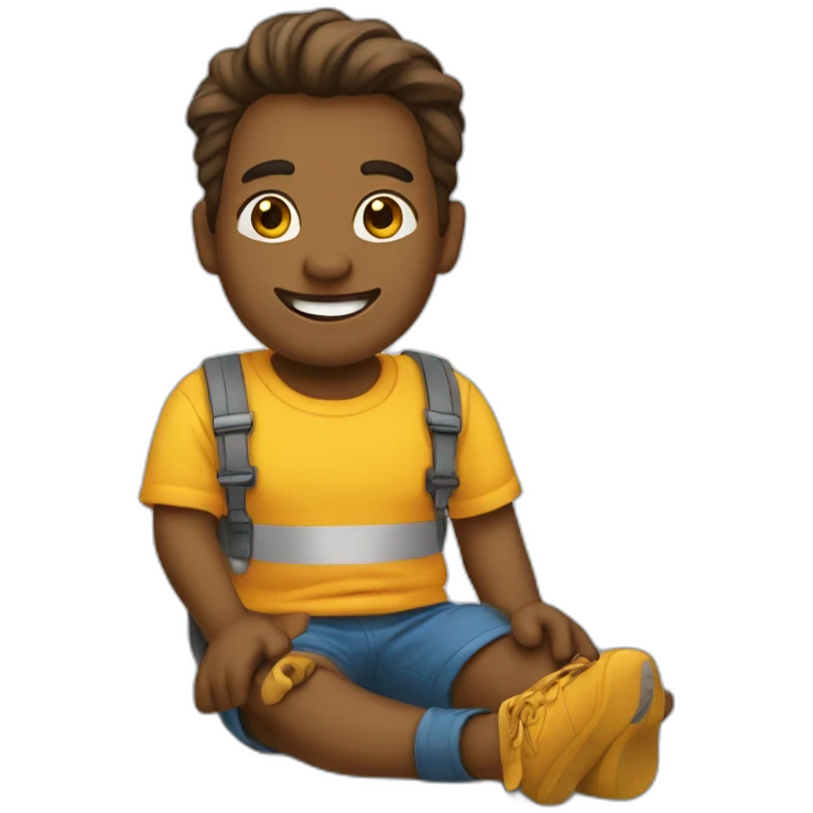 la créativité pleine de couleur emoji