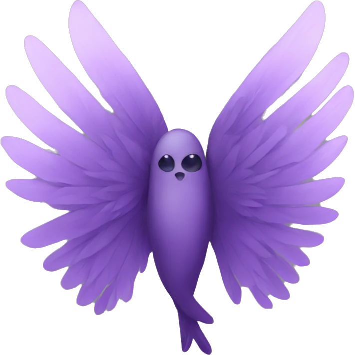 PURPLE WINGS emoji