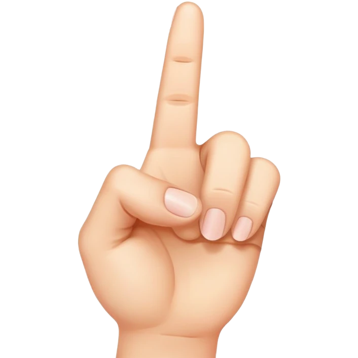 middle finger  emoji