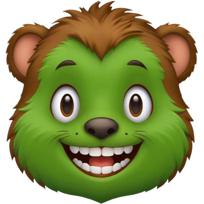 I wanted to be a green gopher emoji