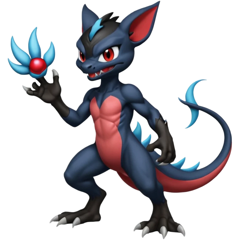 Venom-Stitch-Zekrom-Sneasel-fusion, full body emoji