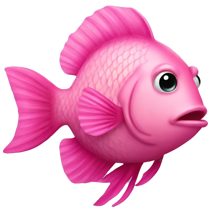 pink fish emoji