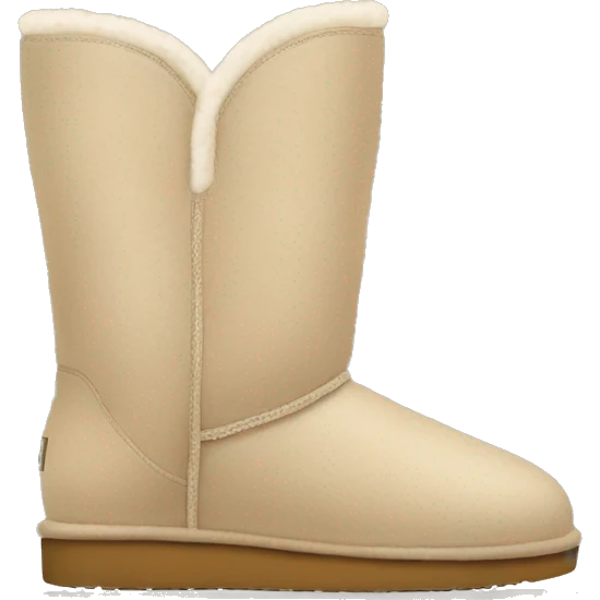 Beige uggs emoji