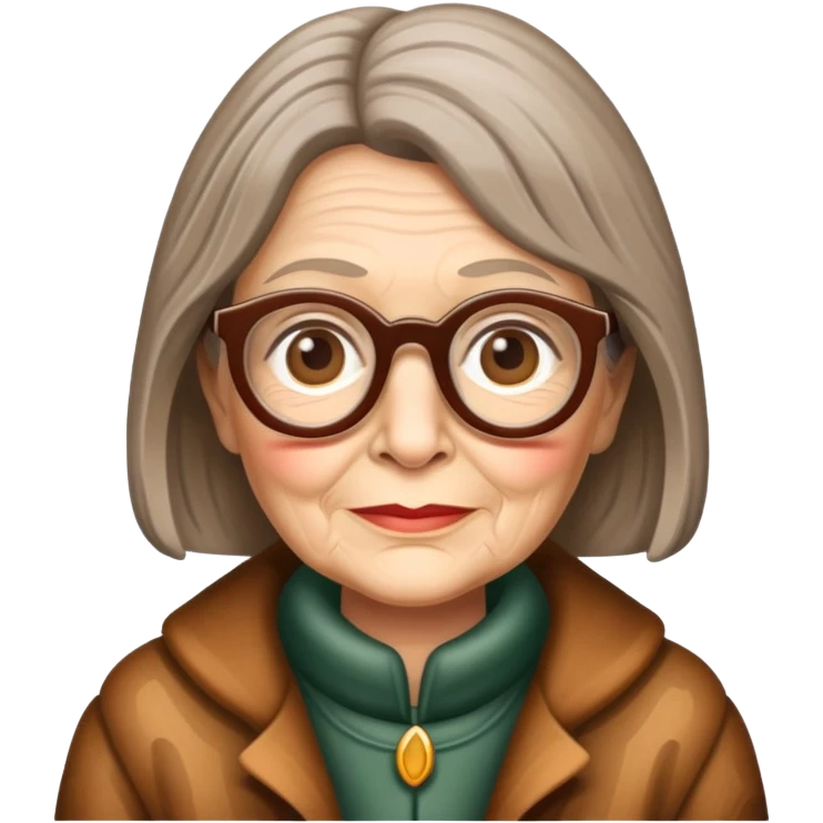 The Log Lady from twin peaks serie emoji