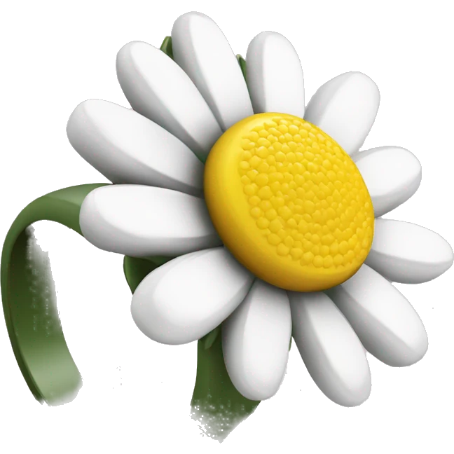 a daisy flower ring emoji
