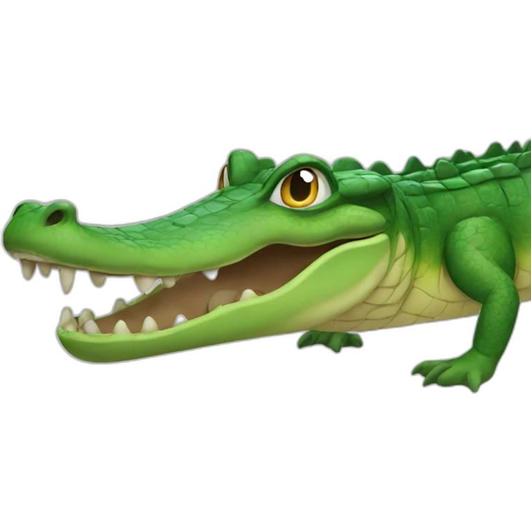 Crocodele emoji