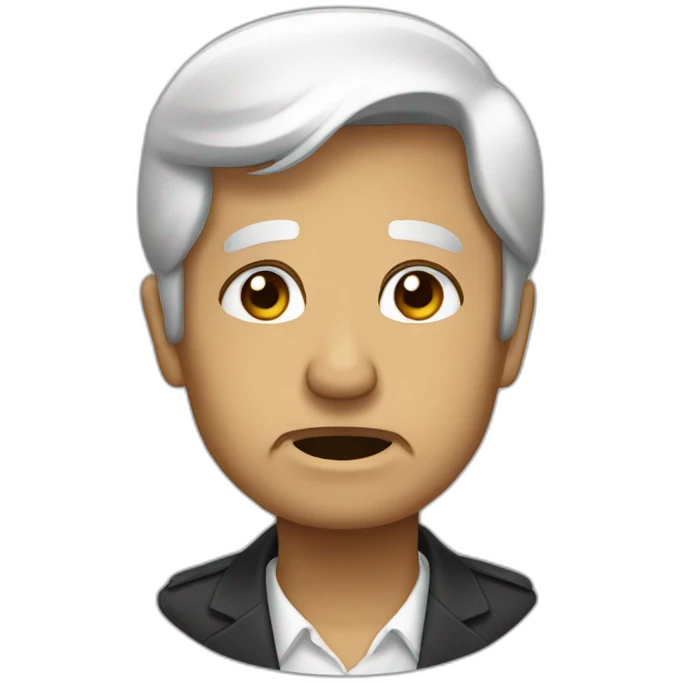 Ahmadinezhad president crying emoji