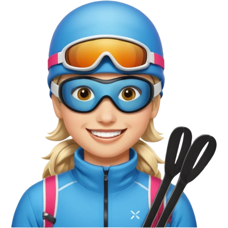 Xc skier emoji