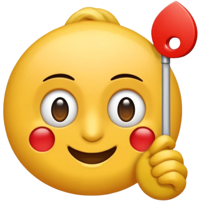 Czerwone serce z literą "A" w środku  emoji