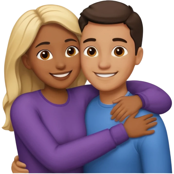 Cute Couple Love emoji