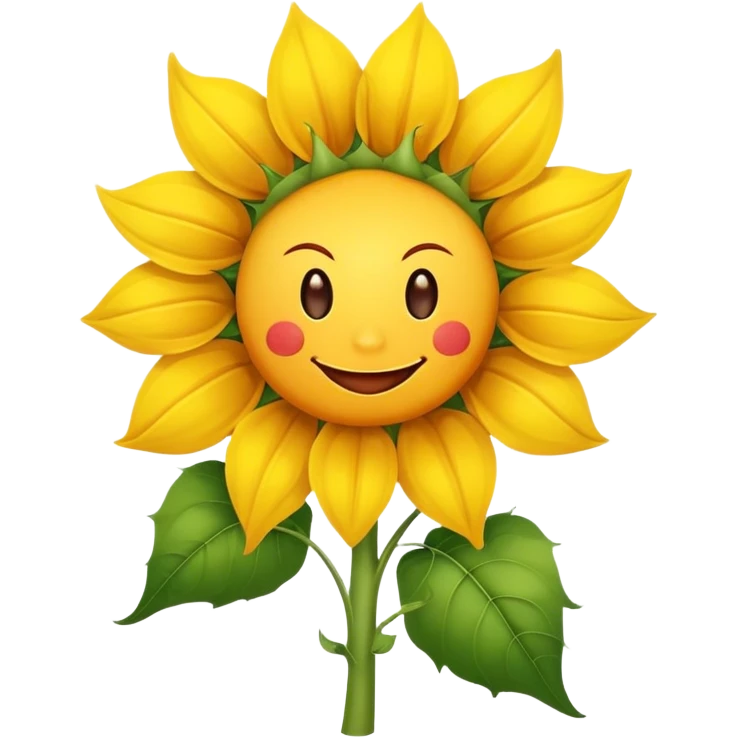 Sunflower Devil emoji emoji