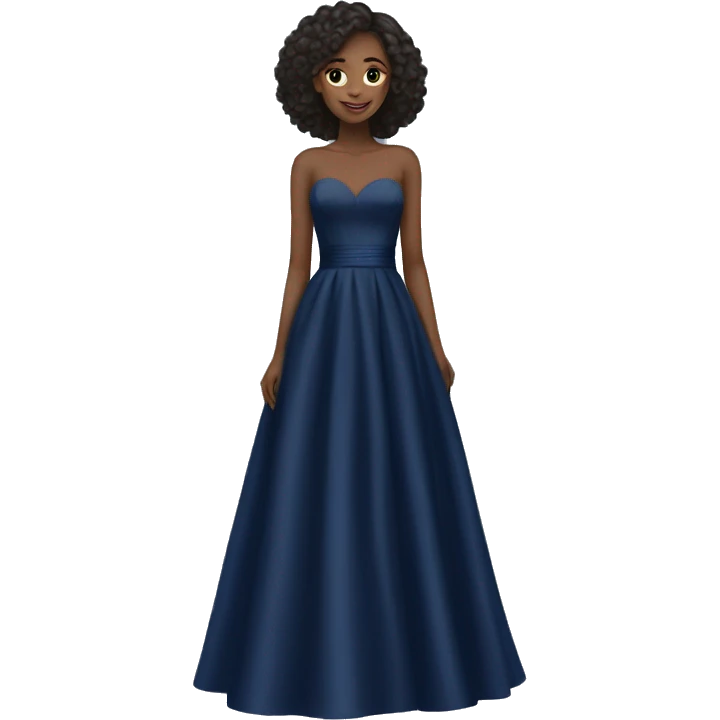 navy blue dresses for wedding emoji