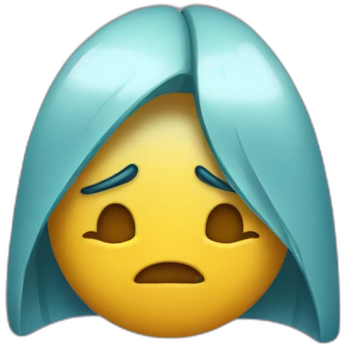 Among us character crying  emoji