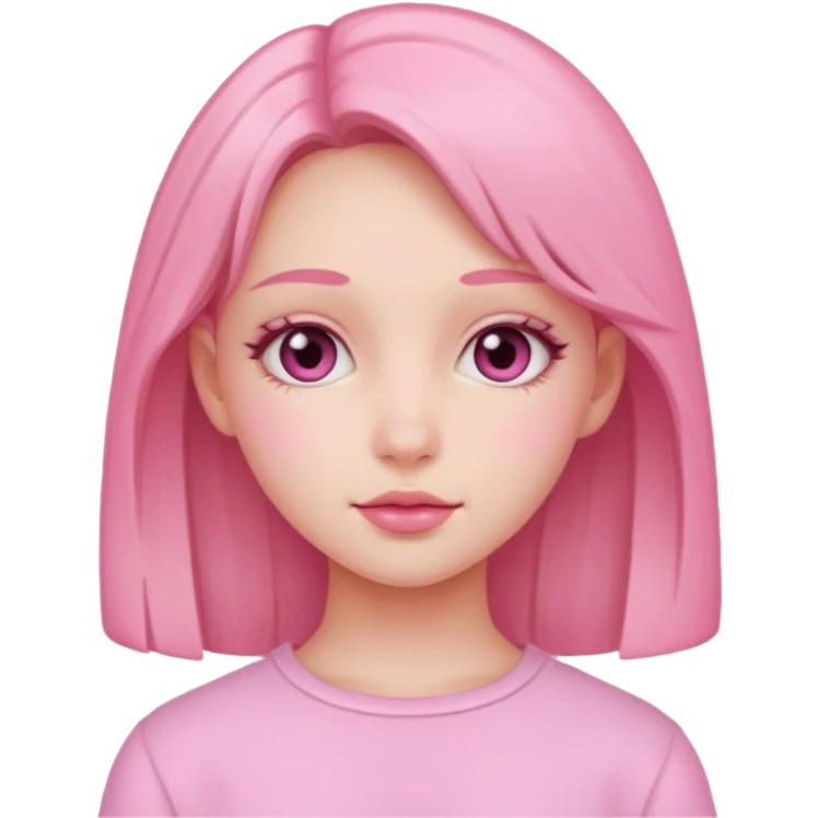 Dollete pink aesthetic girl  emoji