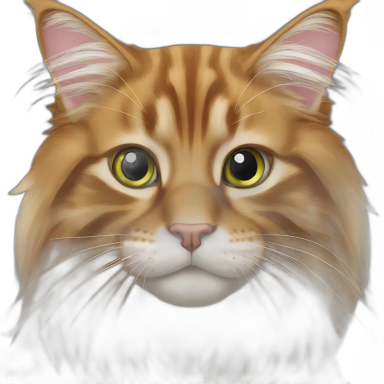 Maine coon roux emoji